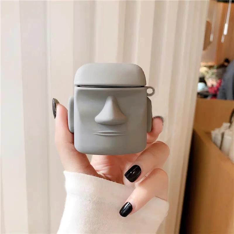 Cartoon For case Silicone Cover For airpods Case Cute Earphone 3D Headphone case Protective
Cartoon For case Silicone Cover For airpods Case Cute Earphone 3D Headphone case Protective