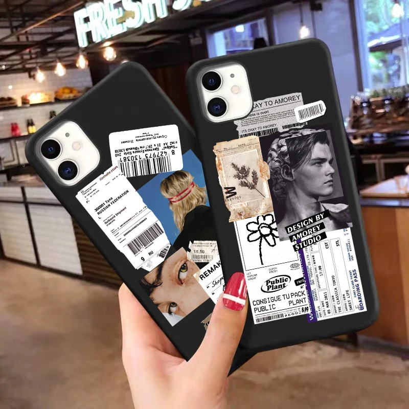 Fashion Retro Bar Code Label TPU Soft Case for iPhone 12mini 7 8 Plus SE2020 black Cover for iPhone Xs Max 11Pro 12pro Max XR 6s
Fashion Retro Bar Code Label TPU Soft Case for iPhone 12mini 7 8 Plus SE2020 black Cover for iPhone Xs Max 11Pro 12pro Max XR 6s