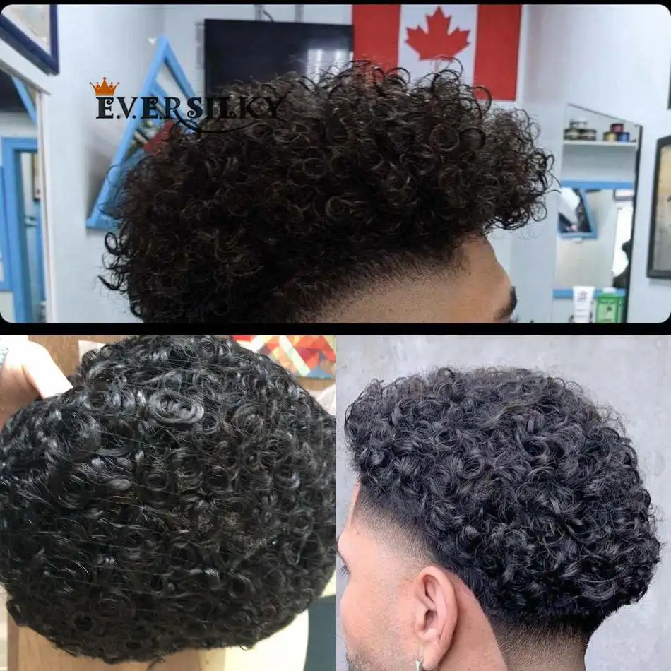 15MM Full PU Skin Base Human Hair Toupee for Men Natural Black Jet Black 1B65# Remy Indian Human Hair Replacement Pieces
15MM Full PU Skin Base Human Hair Toupee for Men Natural Black Jet Black 1B65# Remy Indian Human Hair Replacement Pieces
