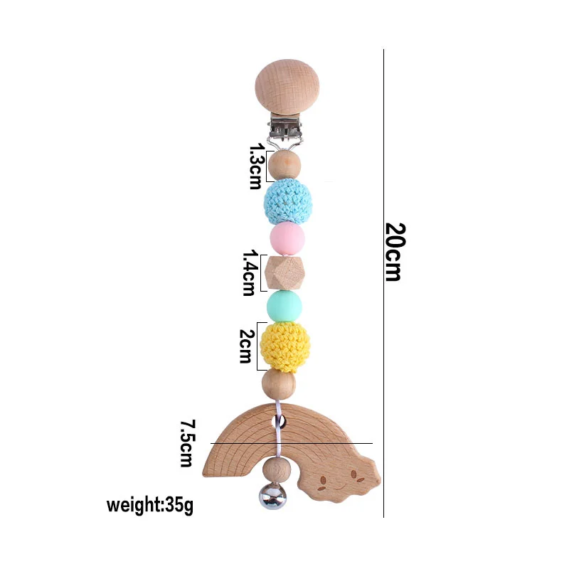 Beech Wood Cartoon Animal Toy Teether New Silicone Beads Nipple Chew Beads Pacifier Clips Dummy Chain Holder Cute Soother Chains
Beech Wood Cartoon Animal Toy Teether New Silicone Beads Nipple Chew Beads Pacifier Clips Dummy Chain Holder Cute Soother Chains