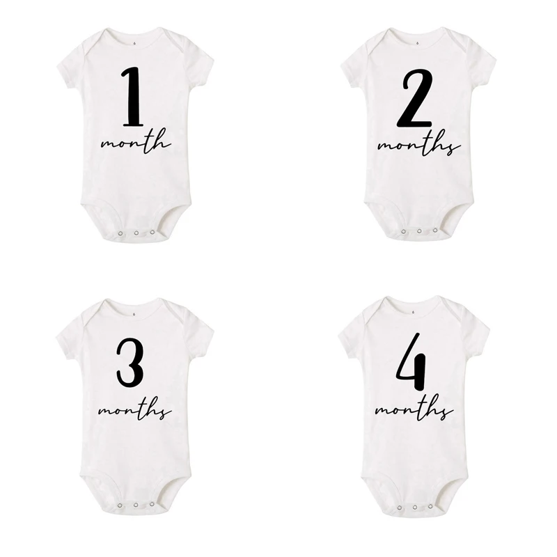 Детский комбинезон DERMSPE для новорожденных, комбинезоны унисекс для мальчиков и девочек, комбинезоны с ежемесячным принтом для новорожденны... 
Детский комбинезон DERMSPE для новорожденных, комбинезоны унисекс для мальчиков и девочек, комбинезоны с ежемесячным принтом для новорожденны...