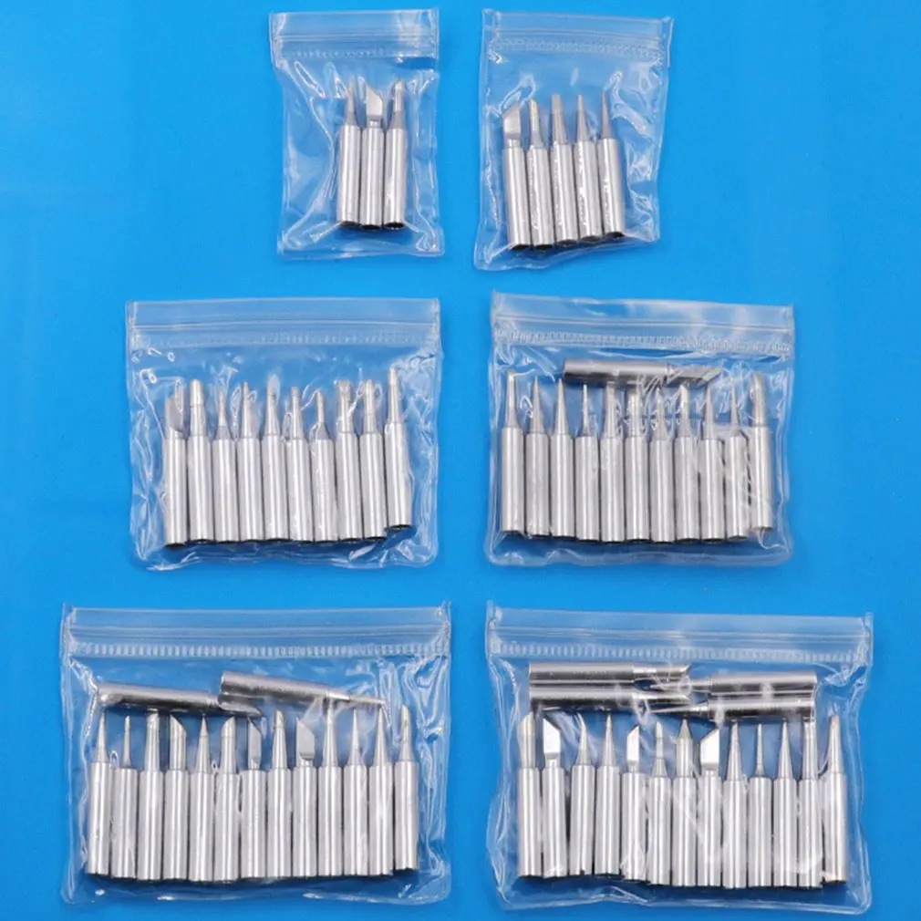 New Multi-models Soldering Iron Tips Pure Copper Can Be Heated Quickly Solder Tips Lead-free Welding Head Soldering Tools Set
New Multi-models Soldering Iron Tips Pure Copper Can Be Heated Quickly Solder Tips Lead-free Welding Head Soldering Tools Set