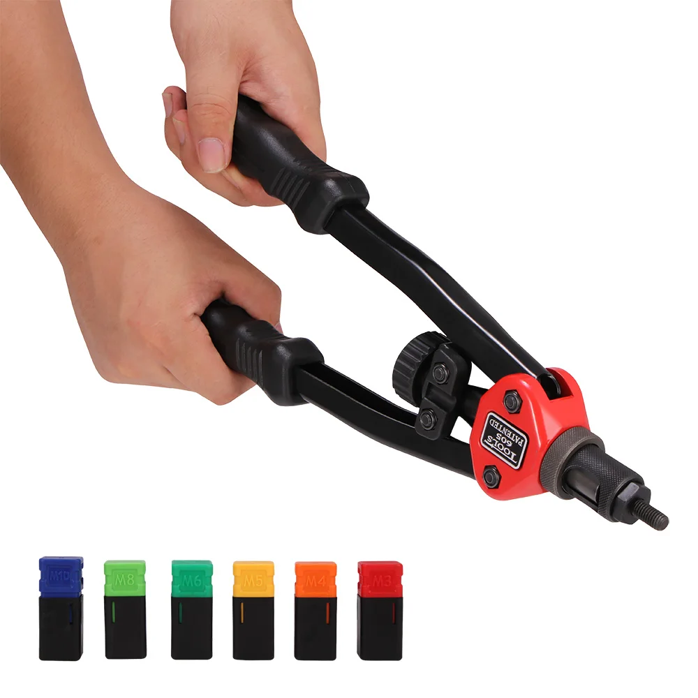 Double-Handle Manual Riveter With Unique Anti-Slip Handles Distance Scale Design Anti-Slip Handles Wide Compatibility Widely Use
Double-Handle Manual Riveter With Unique Anti-Slip Handles Distance Scale Design Anti-Slip Handles Wide Compatibility Widely Use
