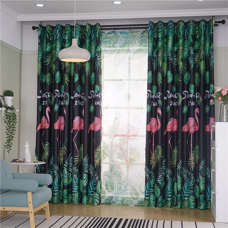 Cartoon Flamingo Pattern Blackout Curtains For Children Living Room Bedroom Cute Kids Window Treatments for Boys 2JL382A
Cartoon Flamingo Pattern Blackout Curtains For Children Living Room Bedroom Cute Kids Window Treatments for Boys 2JL382A