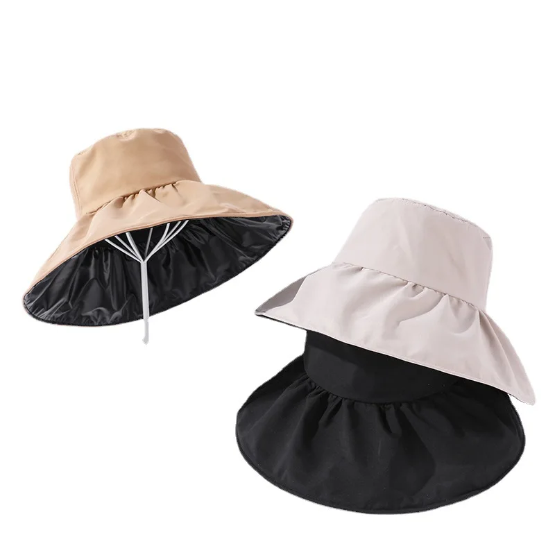 COKK Simple Foldable Wide Brim Floppy Girls Hat Sun Hat Beach Women Summer Hat UV Protect Travel Cap Lady Cap Female Outdoor
COKK Simple Foldable Wide Brim Floppy Girls Hat Sun Hat Beach Women Summer Hat UV Protect Travel Cap Lady Cap Female Outdoor