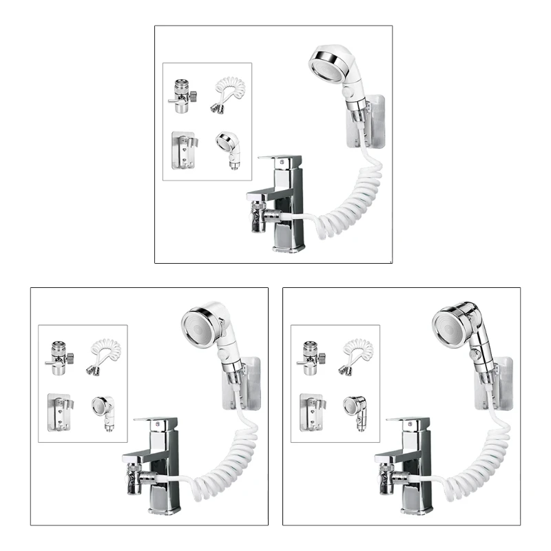 N0HB Bathroom Faucet External Set Shower Handheld Sprayer Kitchen Faucet Diverter Va lve for Water Diversion Home Bathroom
N0HB Bathroom Faucet External Set Shower Handheld Sprayer Kitchen Faucet Diverter Va lve for Water Diversion Home Bathroom