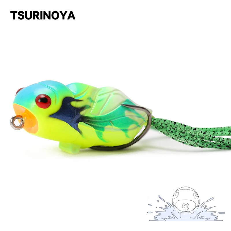TSURINOYA 65 мм 15 г Topwater Поппер лягушка рыболовные приманки искусственные мягкие приманки силикон приманка лягушка змееголов щука приманки
TSURINOYA 65 мм 15 г Topwater Поппер лягушка рыболовные приманки искусственные мягкие приманки силикон приманка лягушка змееголов щука приманки