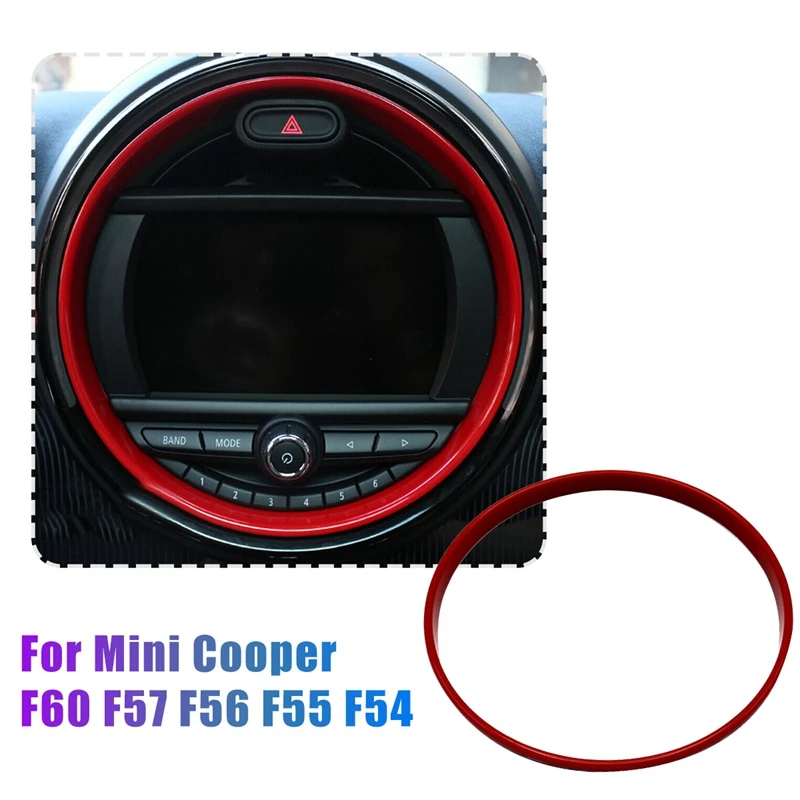 8.8 Inch Red Center Console Dashboard Navigation Display Cover Trim Decoration Ring for Mini Cooper F60 F57 F56 F55 F54
8.8 Inch Red Center Console Dashboard Navigation Display Cover Trim Decoration Ring for Mini Cooper F60 F57 F56 F55 F54