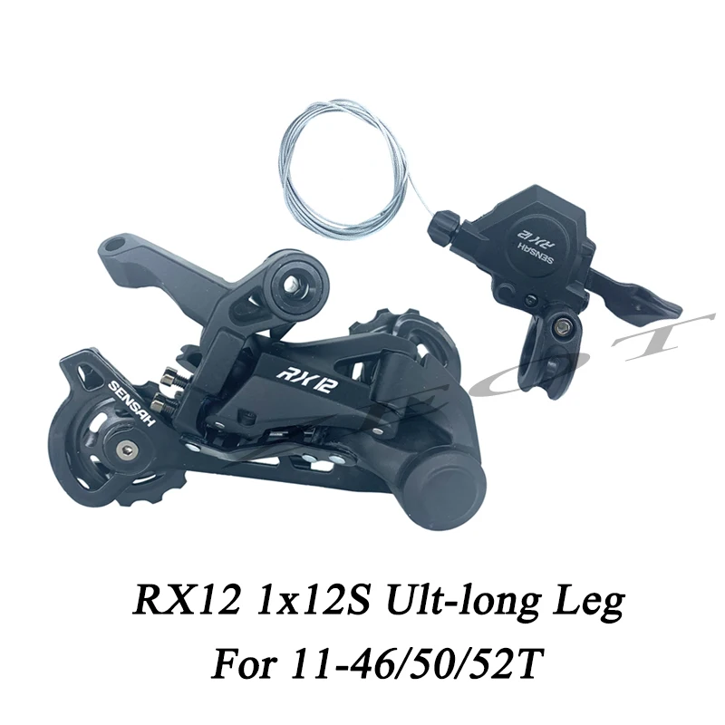 SENSAH RX12S 1x12Speed Derailleurs Trigger Groupset 12S 12V Shifter Lever 12 Speed Rear Derailleur Switches For 46T 50T 52T
SENSAH RX12S 1x12Speed Derailleurs Trigger Groupset 12S 12V Shifter Lever 12 Speed Rear Derailleur Switches For 46T 50T 52T