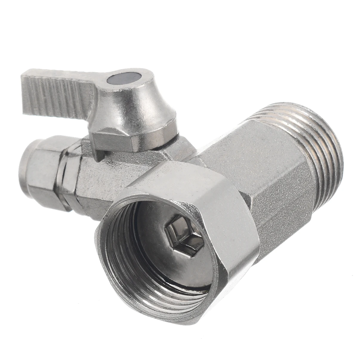 RO Feed Water Adapter 1/2'' to 1/4'' Faucet Water Filter Ball Valve Tap Tee Connector Valve For Hardware Tools 
RO Feed Water Adapter 1/2'' to 1/4'' Faucet Water Filter Ball Valve Tap Tee Connector Valve For Hardware Tools
