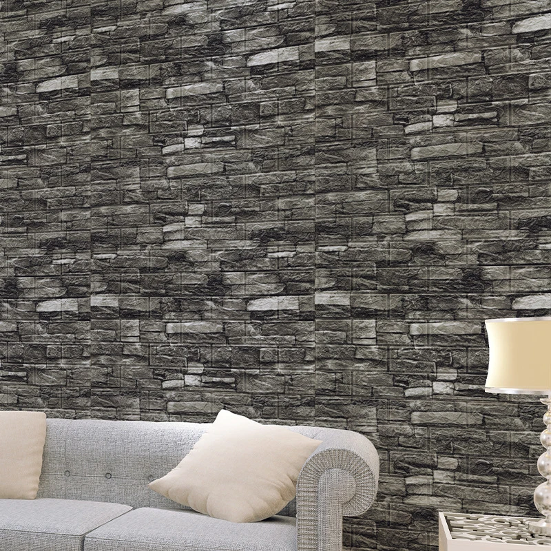 3D PVC Wall Stickers Paper Brick Stone Wallpaper DIY Rustic Effect Self adhesive Home Decor Sticker Living Room House Decoration
3D PVC Wall Stickers Paper Brick Stone Wallpaper DIY Rustic Effect Self adhesive Home Decor Sticker Living Room House Decoration