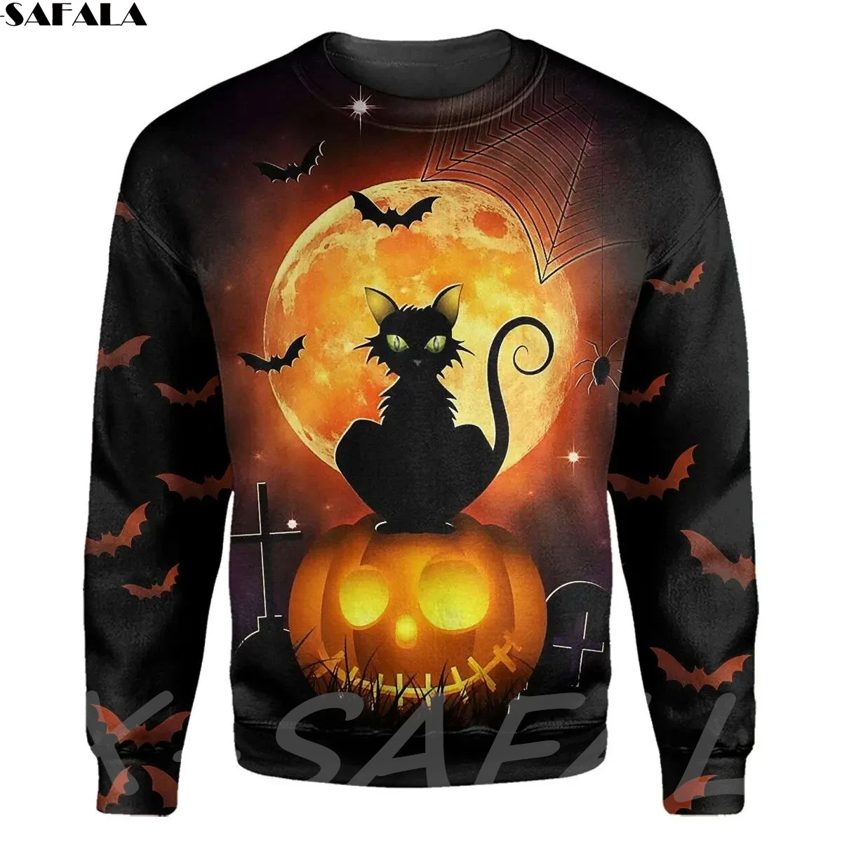 Halloween Skull Pumpkin Cat 3D Printed Loose Sport 1 Sweatshirt Hoodie Harajuku Man Outwear Pullover Jersey Tops Streetwear
Halloween Skull Pumpkin Cat 3D Printed Loose Sport 1 Sweatshirt Hoodie Harajuku Man Outwear Pullover Jersey Tops Streetwear
