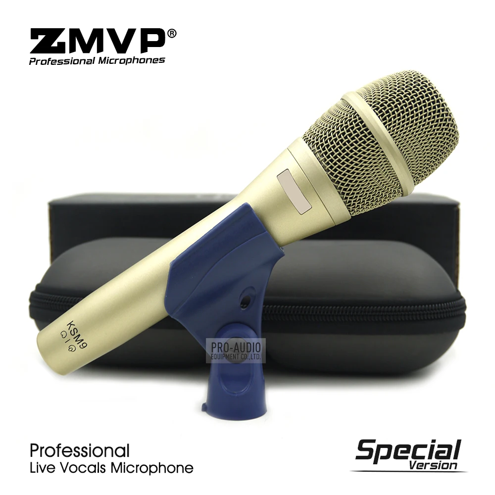 Grade A Special Edition KSM9C Professional Live Vocals Dynamic Wired Microphone KSM9 Handheld Mic For Karaoke Studio Recording
Grade A Special Edition KSM9C Professional Live Vocals Dynamic Wired Microphone KSM9 Handheld Mic For Karaoke Studio Recording