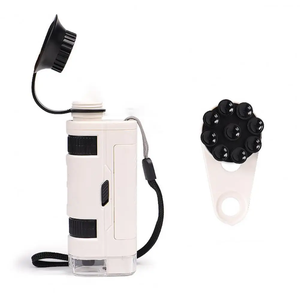 120X искусственный микроскоп с зажимом для мобильного телефона, карманное увеличительное стекло, светодиодная УФ-лампа
120X искусственный микроскоп с зажимом для мобильного телефона, карманное увеличительное стекло, светодиодная УФ-лампа