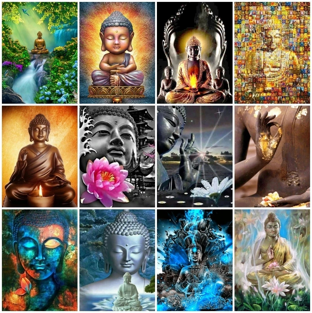 5D Diamond Painting Buddha Full Drill Square Needlework Diamond Embroidery Religion Mosaic Wall Artwork for Home Handmade Gift
5D Diamond Painting Buddha Full Drill Square Needlework Diamond Embroidery Religion Mosaic Wall Artwork for Home Handmade Gift