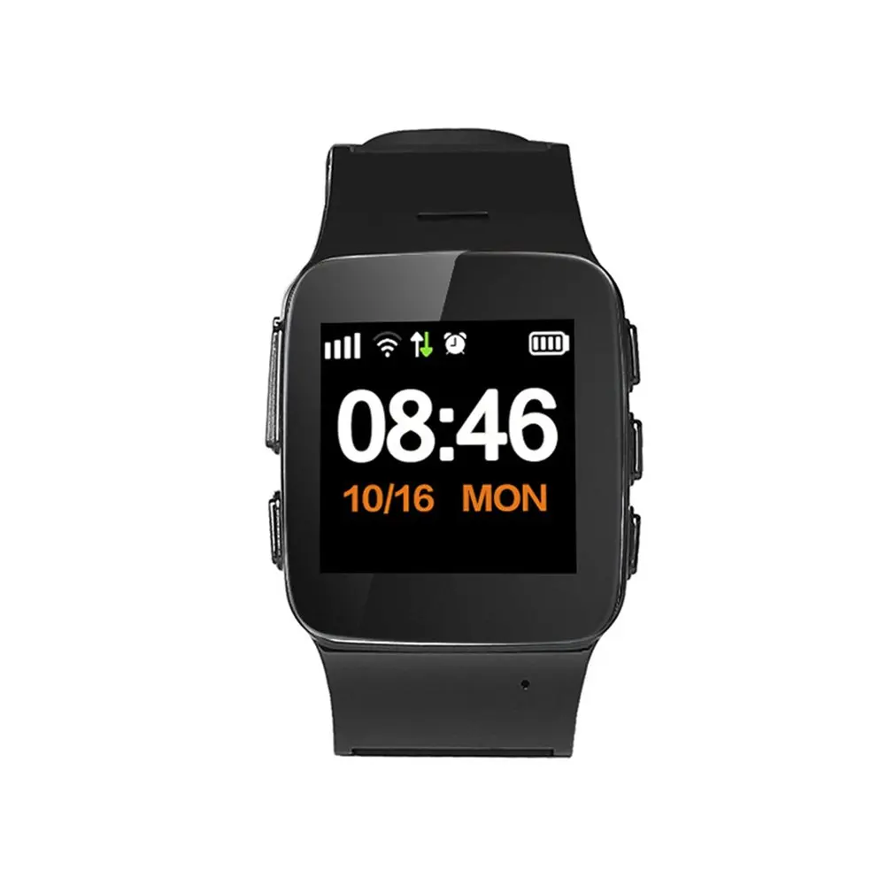 

Спортивные наручные часы D99/D99 + для пожилых людей с GPS, Wi-Fi, трекером, кнопкой SOS, защитой от потери, локатором, часы для IOS и Android, умные часы с ре...