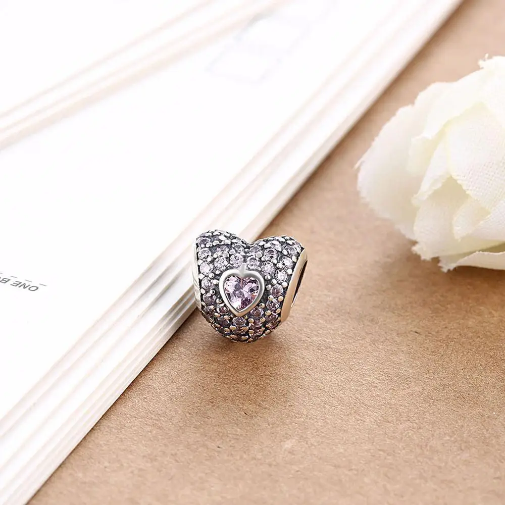 GOMAYA 925 Sterling Silver Heart Shaped Accessory Pendant Creative DIY Cubic Zircon Women Fine Jewelry Romantic Engagement Gift
GOMAYA 925 Sterling Silver Heart Shaped Accessory Pendant Creative DIY Cubic Zircon Women Fine Jewelry Romantic Engagement Gift
