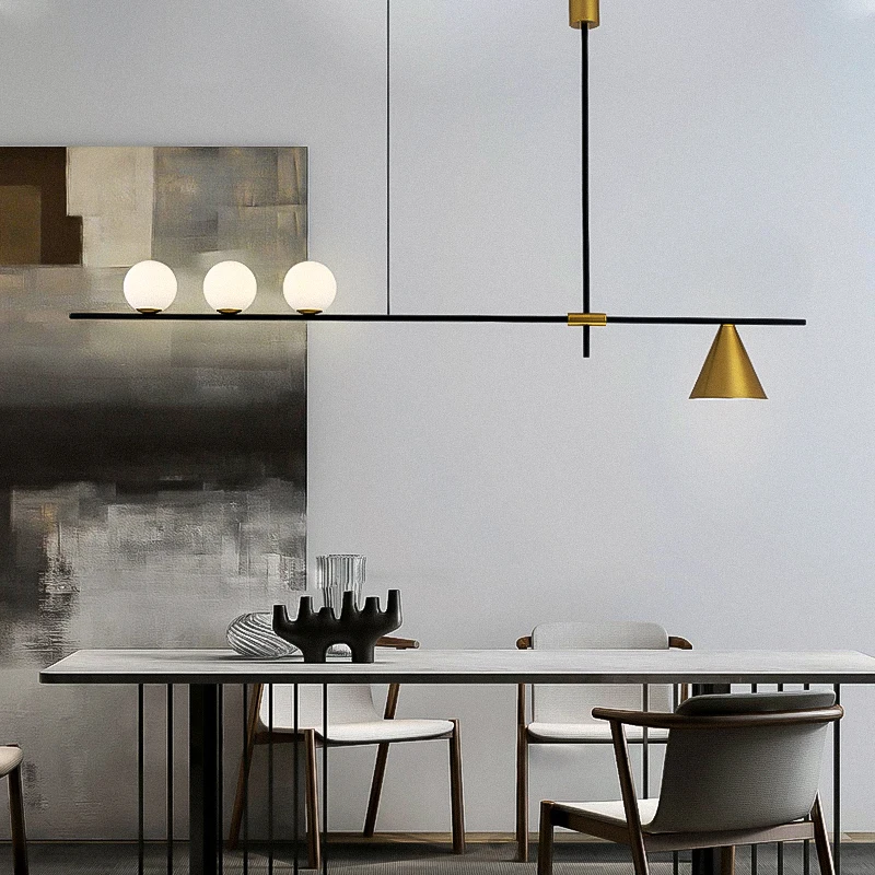 Modern minimalist chandelier Design Gold Black suspension light Bedroom Loft Cafe Interior Home Deco ball chandelier
Modern minimalist chandelier Design Gold Black suspension light Bedroom Loft Cafe Interior Home Deco ball chandelier