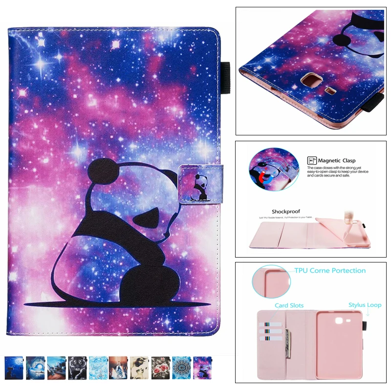 New Tablet Case For Samsung Tab A a6 7.0' T280 T285 panda flower cat Smart Cover Case Tablet Flip Stand Protective Shell + film
New Tablet Case For Samsung Tab A a6 7.0' T280 T285 panda flower cat Smart Cover Case Tablet Flip Stand Protective Shell + film