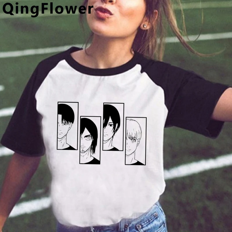 Attack on Titan Shingeki No Kyojin clothes women japanese harajuku summer top clothes graphic tees women vintage
Attack on Titan Shingeki No Kyojin clothes women japanese harajuku summer top clothes graphic tees women vintage