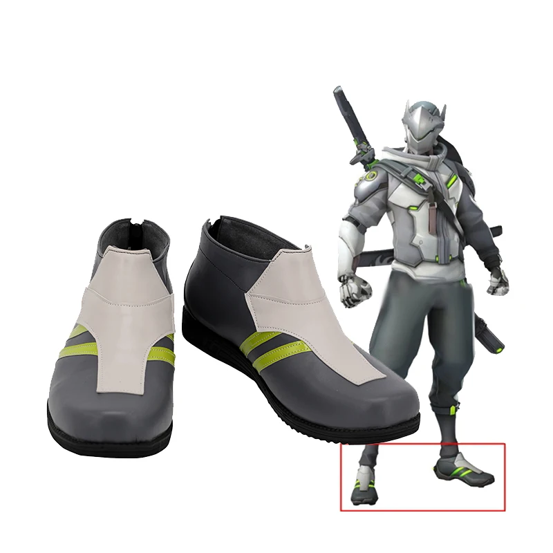 Shimada Genji Shoes Cosplay Shoes OW Boots Ninja Halloween Carnival Cosplay Shoes Accessories
Shimada Genji Shoes Cosplay Shoes OW Boots Ninja Halloween Carnival Cosplay Shoes Accessories