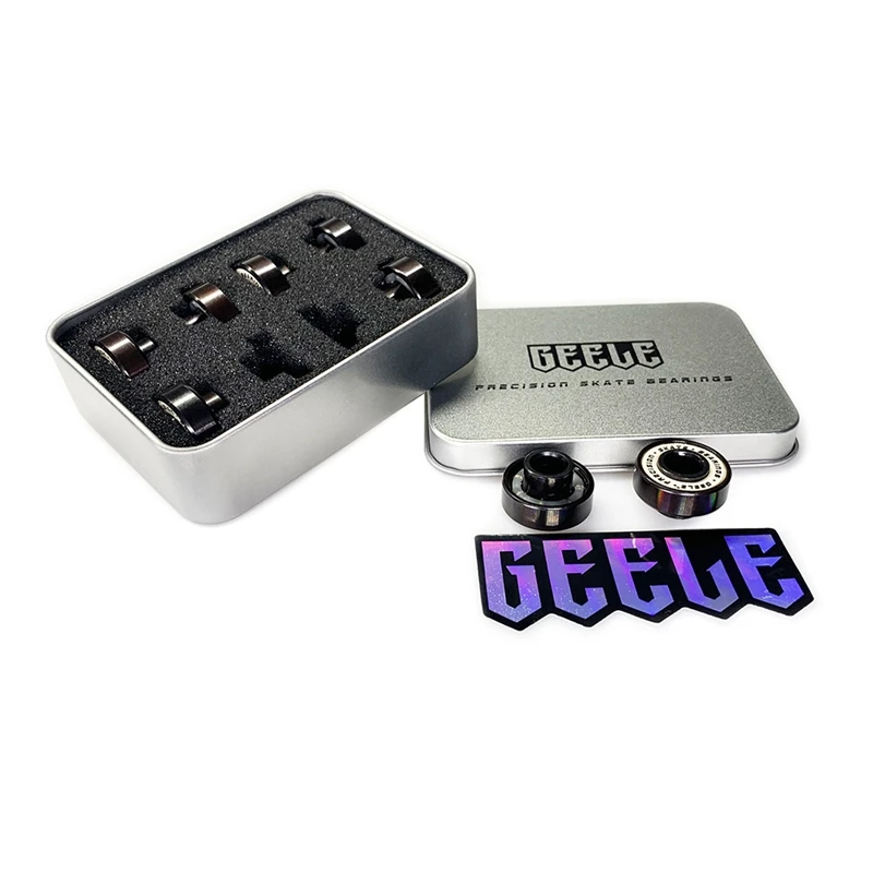 GEELE Skateboard Parts Bearings Professional Double Roller Skate Longboard Bearings ABEC-11 High Speed Skates Board
GEELE Skateboard Parts Bearings Professional Double Roller Skate Longboard Bearings ABEC-11 High Speed Skates Board