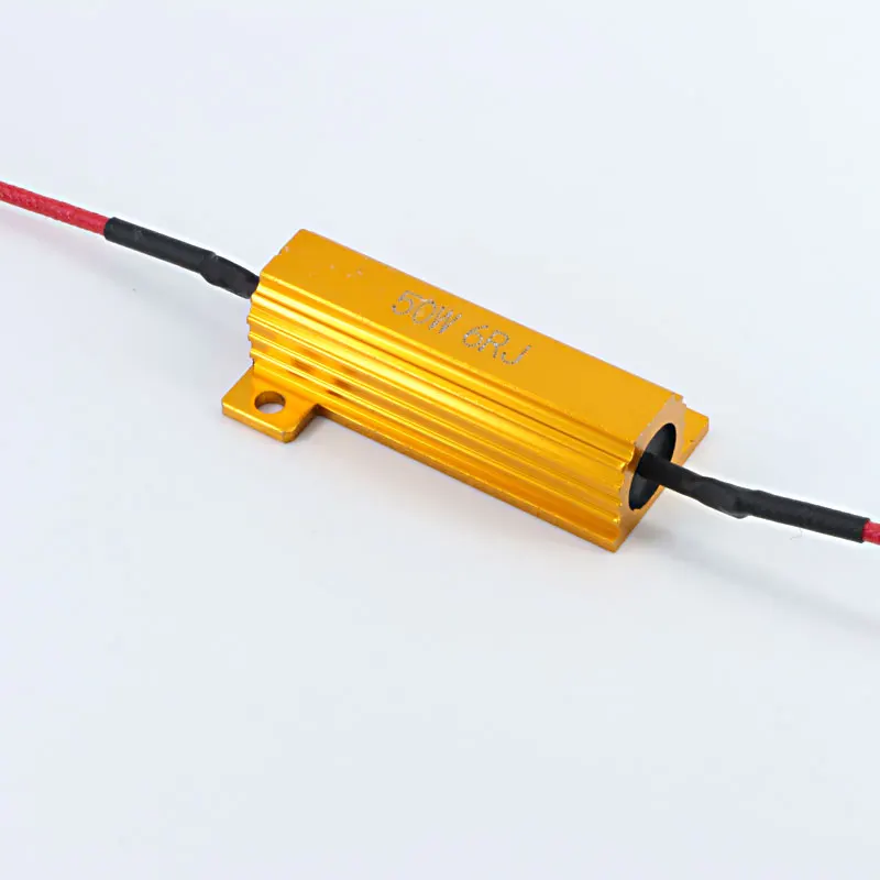 4x 6ohm 50W Load Resistor Canbus Anti-Flashing Decoders For LED bulb Reverse Light Turn Signal Fog Lamp Daytime Running Light
4x 6ohm 50W Load Resistor Canbus Anti-Flashing Decoders For LED bulb Reverse Light Turn Signal Fog Lamp Daytime Running Light
