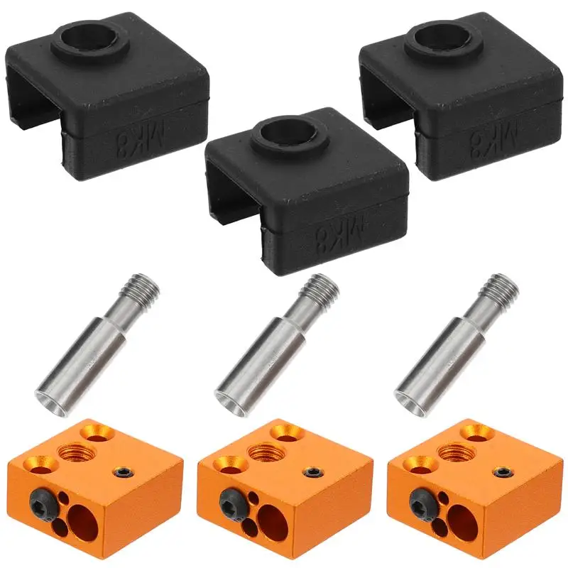 1 Set Heater Block High Quality Premium Sturdy Durable Prime Hot End for 3D Printer
1 Set Heater Block High Quality Premium Sturdy Durable Prime Hot End for 3D Printer