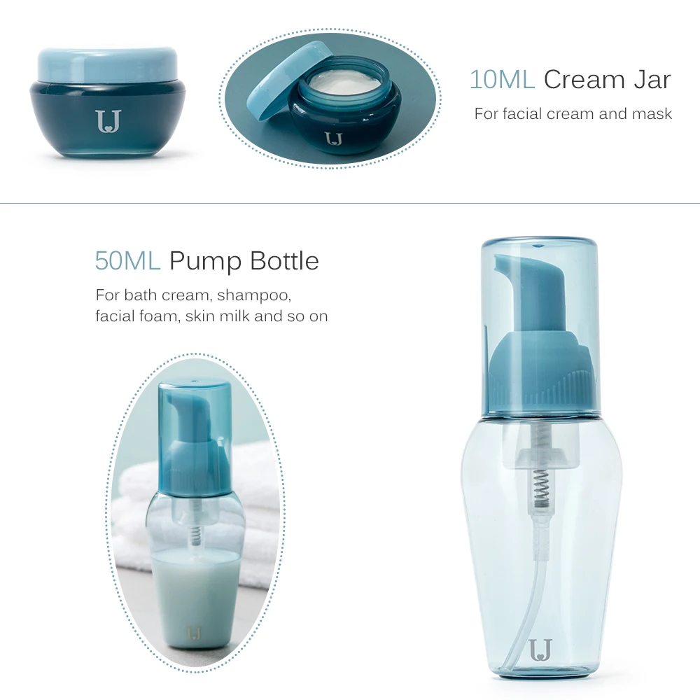 Travel Size Toiletry Bottles Set Cosmetic Makeup Liquid Containers Leakproof Travel Accessory with Storage Pouch for Men Women
Travel Size Toiletry Bottles Set Cosmetic Makeup Liquid Containers Leakproof Travel Accessory with Storage Pouch for Men Women