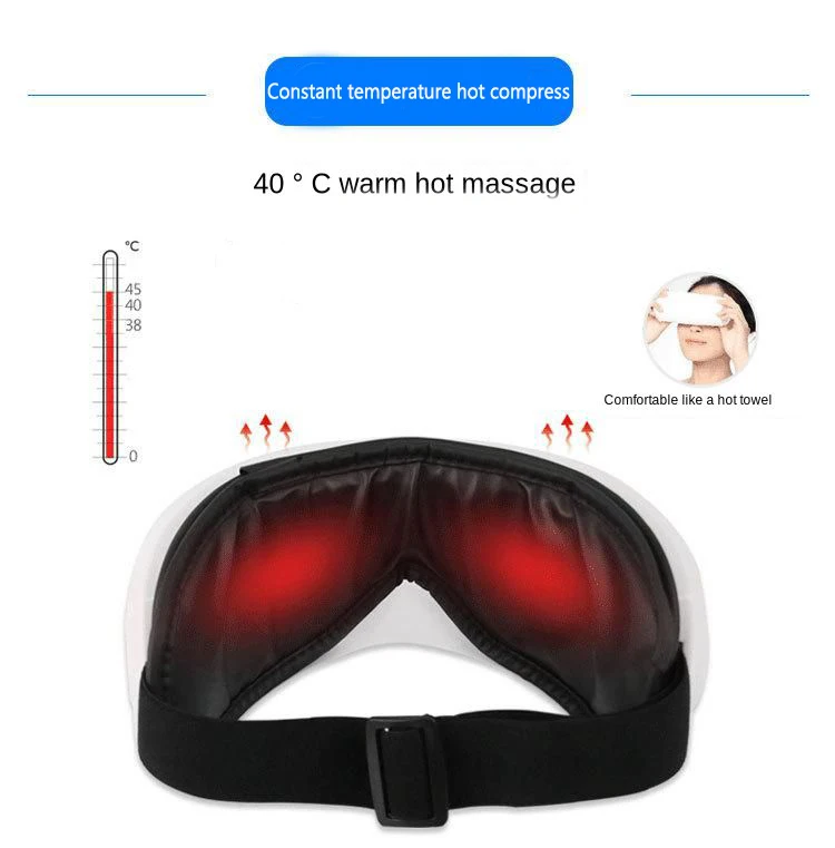 Smart Eye Massager Hot Compress Knead Prevention Of Myopia Improve Eyesight Eye Care/Eye Health Massage Physiotherapy Equipment
Smart Eye Massager Hot Compress Knead Prevention Of Myopia Improve Eyesight Eye Care/Eye Health Massage Physiotherapy Equipment
