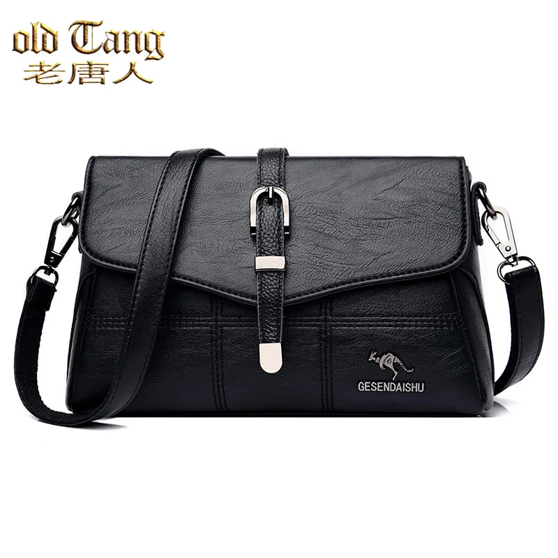 OLD TANG Solid Color Flip Shoulder Bags for Women 2021 Luxury High Quality Handbag Soft Pu Leather Fashion Crossbody Bags Bolsas
OLD TANG Solid Color Flip Shoulder Bags for Women 2021 Luxury High Quality Handbag Soft Pu Leather Fashion Crossbody Bags Bolsas