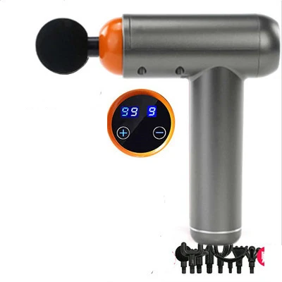 8 Heads & 99 Speeds Handheld Muscle Massage Gun Percussive Deep Tissue Massage Gun Body Neck Pain Massager Fascia Gun
8 Heads & 99 Speeds Handheld Muscle Massage Gun Percussive Deep Tissue Massage Gun Body Neck Pain Massager Fascia Gun