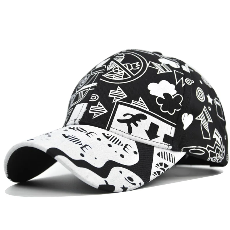 Cotton Graffiti Printed Hats for Men and Women All-match Multi-color Painted Sun Hats Trendy Fashion Caps Baseball Hats
Cotton Graffiti Printed Hats for Men and Women All-match Multi-color Painted Sun Hats Trendy Fashion Caps Baseball Hats