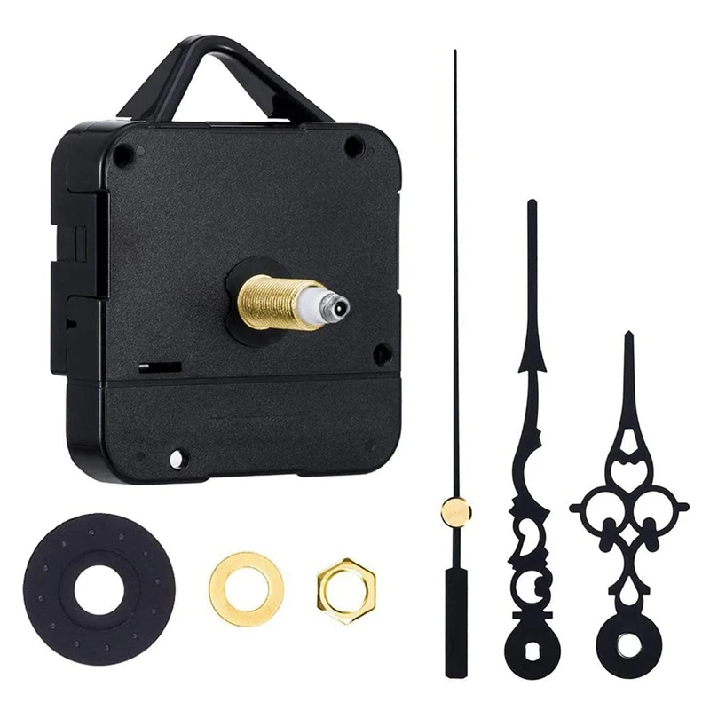 Quartz Clock Movement Mechanisms, Wall Clock Mechanism Parts Motor Replacement DIY Clock Movement Kits for Clock Repair
Quartz Clock Movement Mechanisms, Wall Clock Mechanism Parts Motor Replacement DIY Clock Movement Kits for Clock Repair