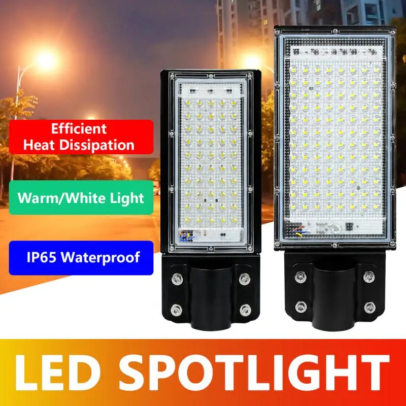 

50W 100W LED Floodlight AC 220V 240V Waterproof IP65 Outdoor Projector Flood Light LED Reflector Spotlight Street Lamp Lighting