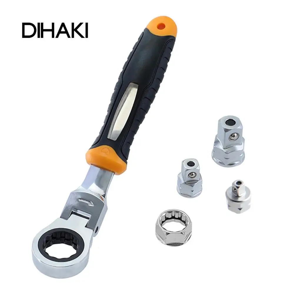 6Pcs Chrome Vanadium Steel Combination Ratchet Wrench Set Car Repair Hand Tools Wrench Batch Head Ratchet Pawl Socket Spanner
6Pcs Chrome Vanadium Steel Combination Ratchet Wrench Set Car Repair Hand Tools Wrench Batch Head Ratchet Pawl Socket Spanner