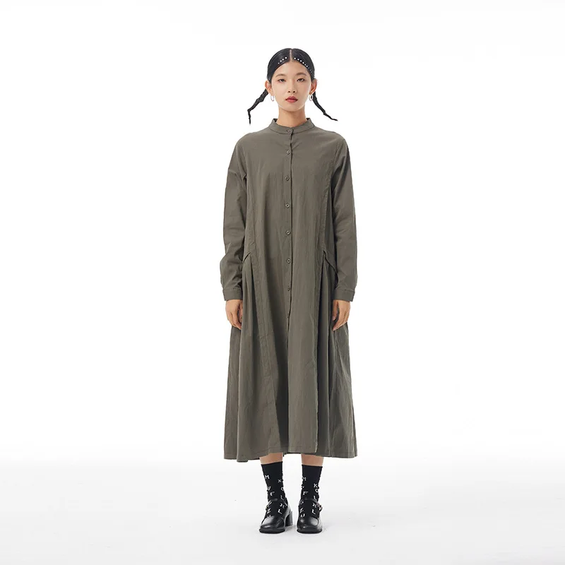 SuperAen Spring 2022 New Fashion Loose Casual Original Plus Size Cotton Patchwork STAND A-LINE Mid-Calf Dresses Women
SuperAen Spring 2022 New Fashion Loose Casual Original Plus Size Cotton Patchwork STAND A-LINE Mid-Calf Dresses Women