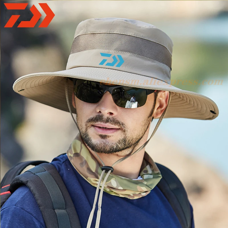 2021 Men DAIWA Fishing Hat Outdoor Fishing Cap Uv Protection Adjustable Breathable Sunshade Solid Casual Thermal Fishing Hat
2021 Men DAIWA Fishing Hat Outdoor Fishing Cap Uv Protection Adjustable Breathable Sunshade Solid Casual Thermal Fishing Hat