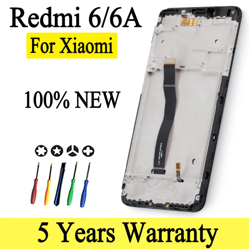 ЖК-дисплей M1804C3CG M1804C3CH M1804C3CI для Xiaomi Redmi 6 сменный сенсорный экран 6A 100% | Мобильные