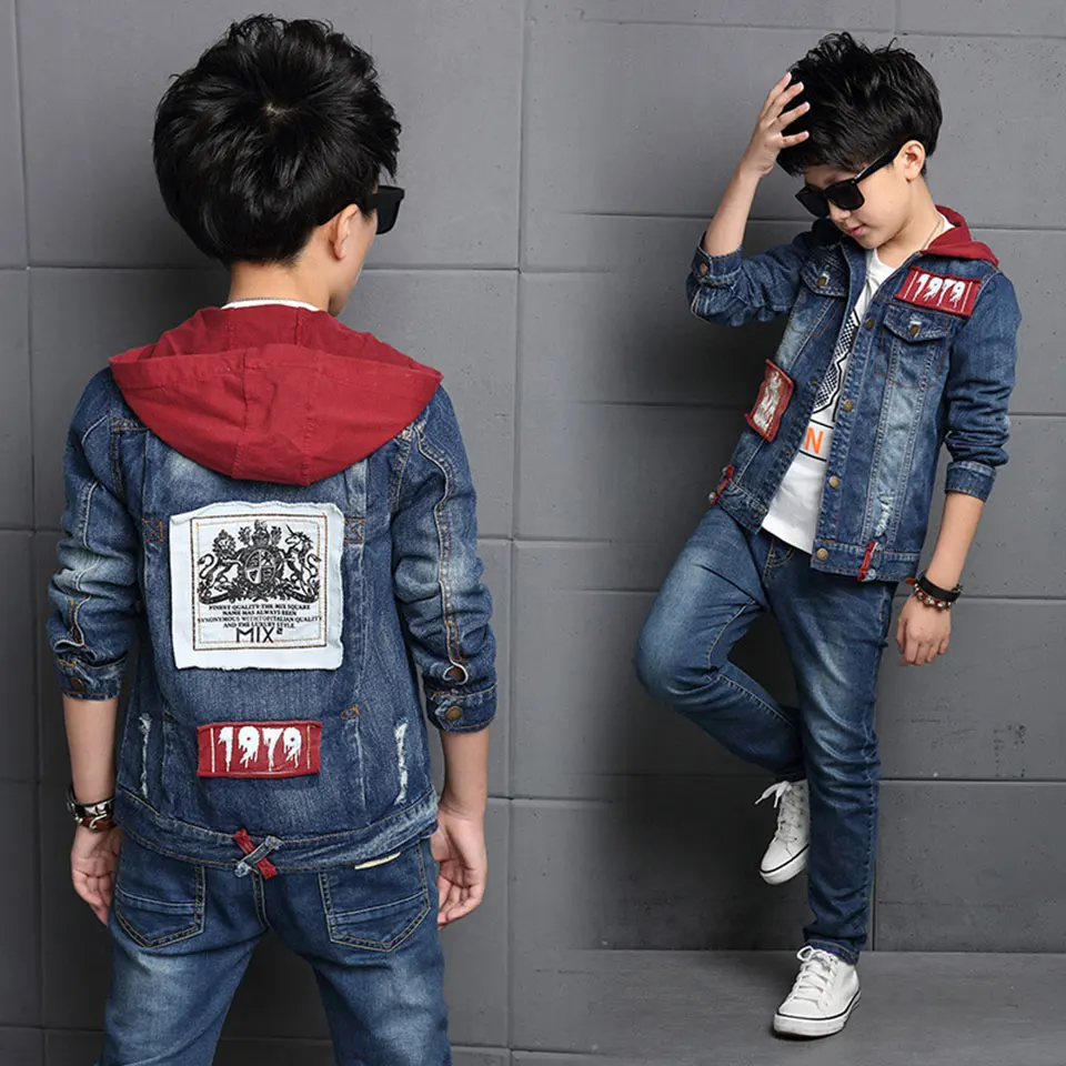 2020 Autumn winter Casual Boys Clothing Set Hoodies jeans Tops jeacket + Kids Pants 2Pcs Hooded Coat Suits 7 8 9 10 11 12 years
2020 Autumn winter Casual Boys Clothing Set Hoodies jeans Tops jeacket + Kids Pants 2Pcs Hooded Coat Suits 7 8 9 10 11 12 years