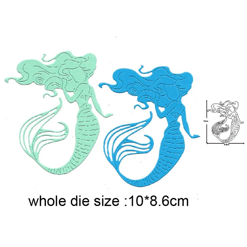 Beauty Mermaid Metal Cutting Dies for DIY Scrapbooking dies Photo Cards Making Decorative Craft Embossing Die Cuts Stencils dies
Beauty Mermaid Metal Cutting Dies for DIY Scrapbooking dies Photo Cards Making Decorative Craft Embossing Die Cuts Stencils dies