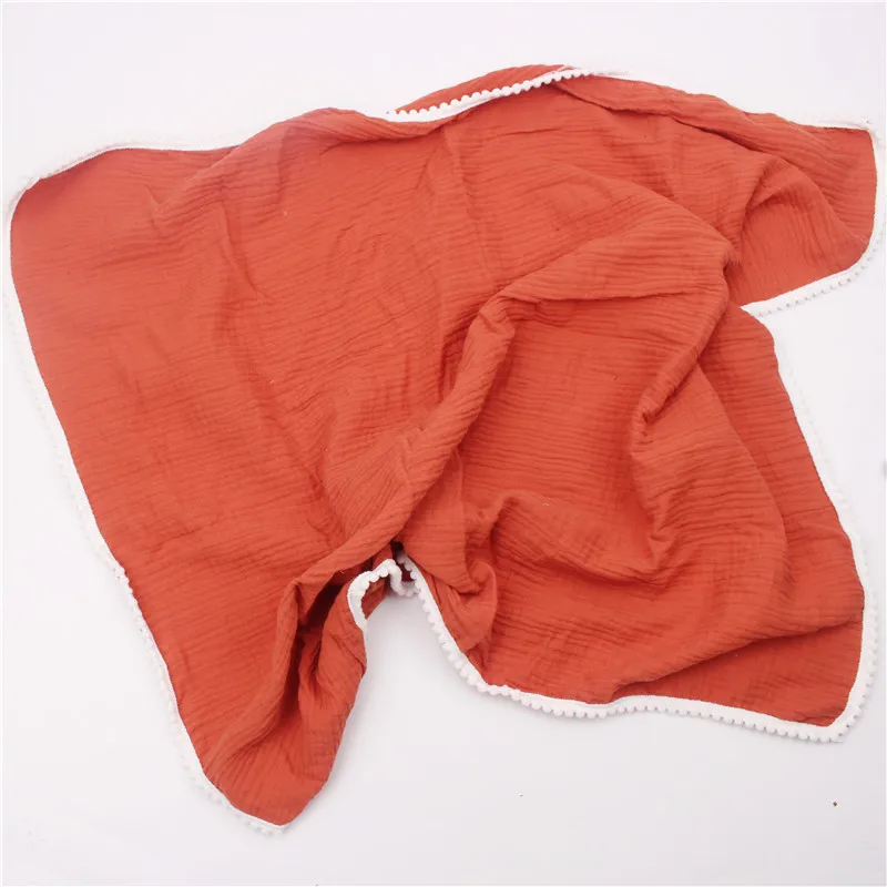 Organic Baby Ball Tassel Blanket Diaper Boys And Girls Cotton Gauze Bath Towel Newborns Swaddling Toddler Wrapping Photo Props
Organic Baby Ball Tassel Blanket Diaper Boys And Girls Cotton Gauze Bath Towel Newborns Swaddling Toddler Wrapping Photo Props
