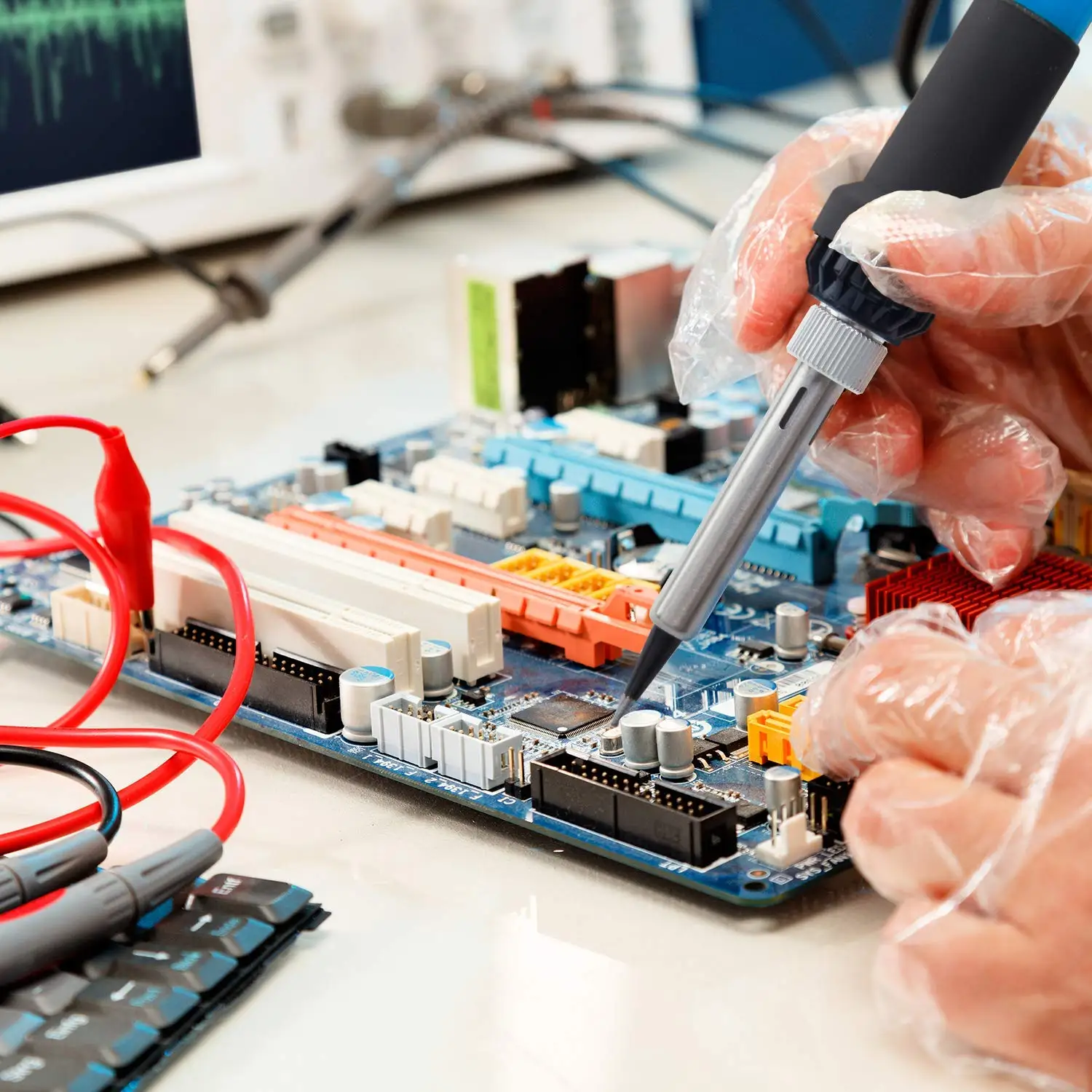 Soldering Iron 60W 220V Temperature Adjustable Electric Welding Iron Gun Soldering Iron Kit
Soldering Iron 60W 220V Temperature Adjustable Electric Welding Iron Gun Soldering Iron Kit