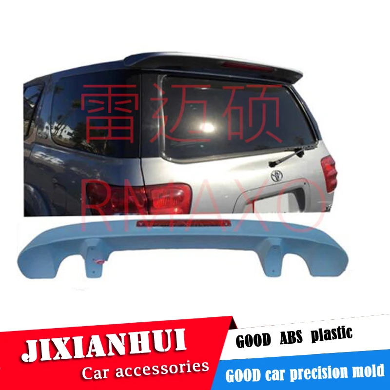 Спойлер для Sequoia 2001-2007 Toyota Sequoia спойлер из искусственного АБС-пластика Автомобильный задний цветной спойлер
Спойлер для Sequoia 2001-2007 Toyota Sequoia спойлер из искусственного АБС-пластика Автомобильный задний цветной спойлер