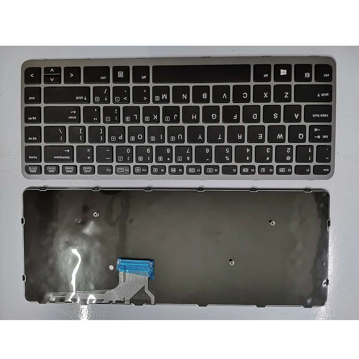 Клавиатура для ноутбука HP Elitebook Folio 1040 G1 / 1040 G2 с серебристой рамкой OEM
Клавиатура для ноутбука HP Elitebook Folio 1040 G1 / 1040 G2 с серебристой рамкой OEM