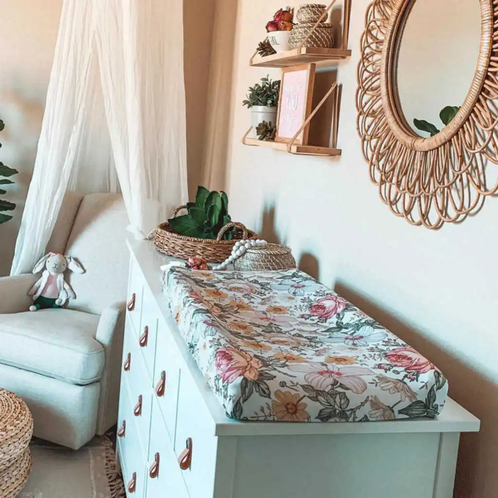 Printed Flowers Newborn Baby Diaper Cushion Soft Children's Mat Reusable by Rubbing Cloth Breathable Lids
Printed Flowers Newborn Baby Diaper Cushion Soft Children's Mat Reusable by Rubbing Cloth Breathable Lids