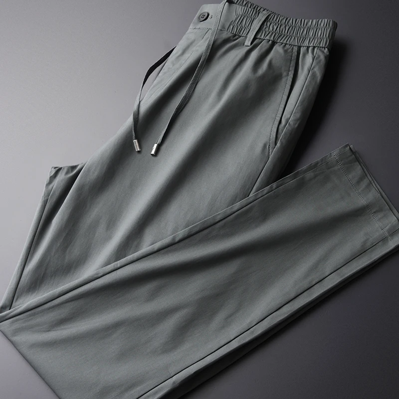 New Summer Men Pants Luxury Cotton Spandex Casual Mens Trousers Plus Size 4xl Hight Quality Slim Fit Elastic Fabric Men Pants
New Summer Men Pants Luxury Cotton Spandex Casual Mens Trousers Plus Size 4xl Hight Quality Slim Fit Elastic Fabric Men Pants