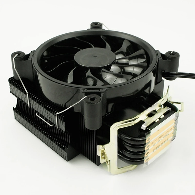 KEEPRO CPU Cooler 4 Pure Copper Heat Pipe Cooling Towers Cooling System 12cm CPU Cooling Fan CPU Radiator for Int el AMD.
KEEPRO CPU Cooler 4 Pure Copper Heat Pipe Cooling Towers Cooling System 12cm CPU Cooling Fan CPU Radiator for Int el AMD.