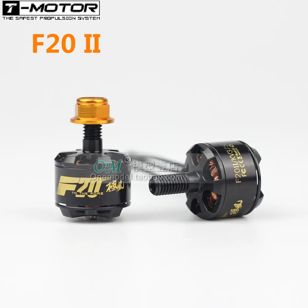 Оригинальный/T двигатель F20II F20 II 1408 3750KV 3250KV 2800KV бесщеточный 2 4 S для 130 140 Multi Rotor RC Drone
