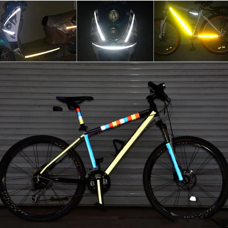 5cmx30M Reflective Car Stickers Adhesive Tape for Bike Safety White Red Yellow Blue Bike Stickers Car Accessories
5cmx30M Reflective Car Stickers Adhesive Tape for Bike Safety White Red Yellow Blue Bike Stickers Car Accessories